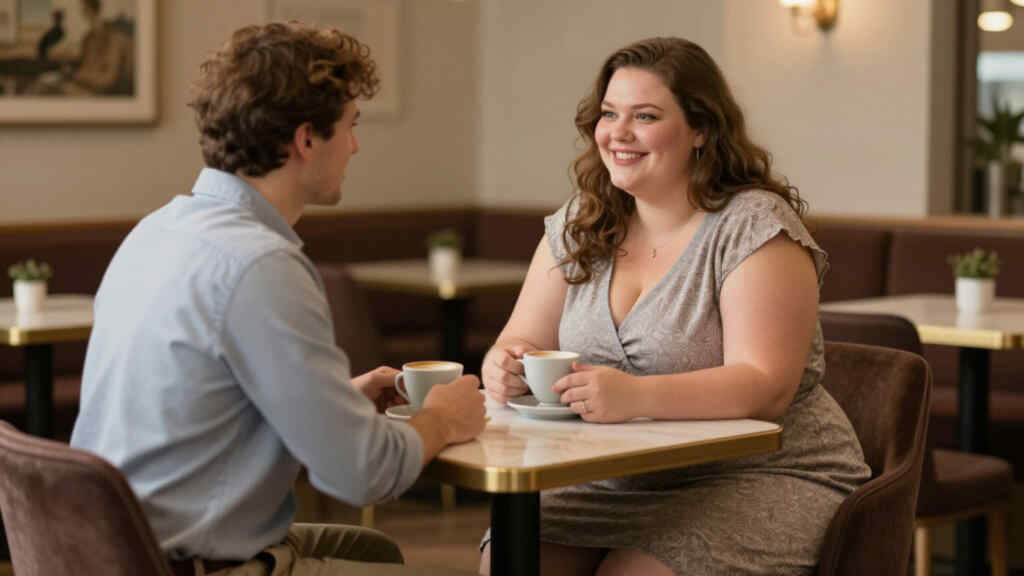 Glückliches Paar bei einem perfekten Date